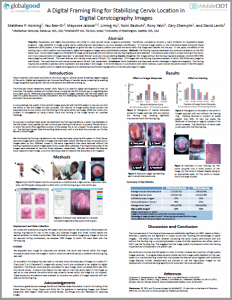 Digital Framing Ring for Stabilizing Cervix Location in Digital Cervicography Images